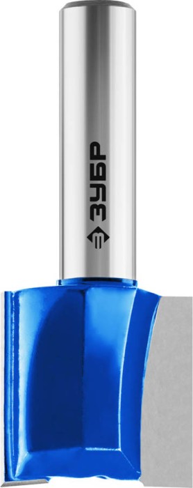 ЗУБР 20 x 19 мм, хвостовик 8 мм, фреза пазовая прямая 28753-20-19 Профессионал