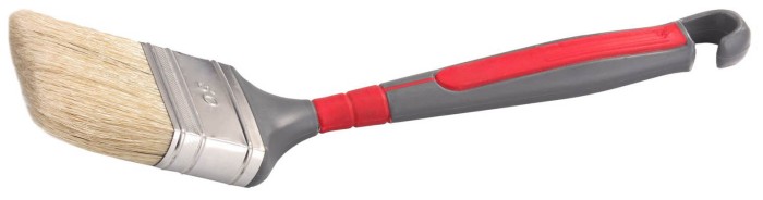 KRAFTOOL 40 мм, натуральная щетина, кисть угловая 1-01025-40