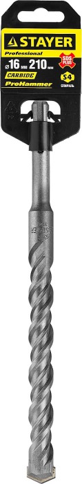 STAYER  16 x 210 мм, SDS-Plus, бур по бетону 2930-210-16_z01