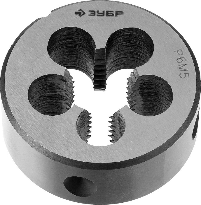 ЗУБР М3 х 0,5 мм, плашка круглая машинно-ручная 4-28023-03-0.5_z01