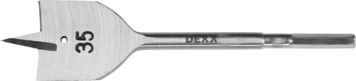 DEXX  35 x 152 мм, шестигранный хвостовик, сверло перовое по дереву 2945-35