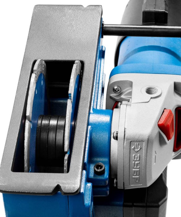 ЗУБР 2600 Вт, 6000 об/мин, 20-65 мм, штроборез электрический ЗШ-П65-2600 ПВСТК Профессионал