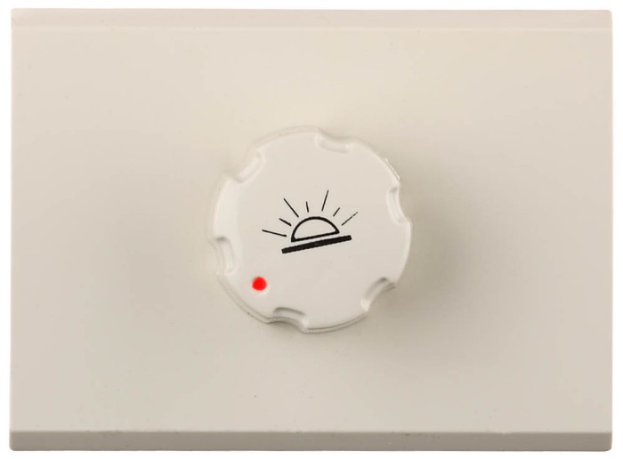 СВЕТОЗАР цвет бежевый, без вставки и рамки, диммер &quot;ЭФФЕКТ&quot; SV-54442-B