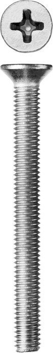 ЗУБР М5 х 55 мм, оцинкованный, винт DIN 965 303110-05-055