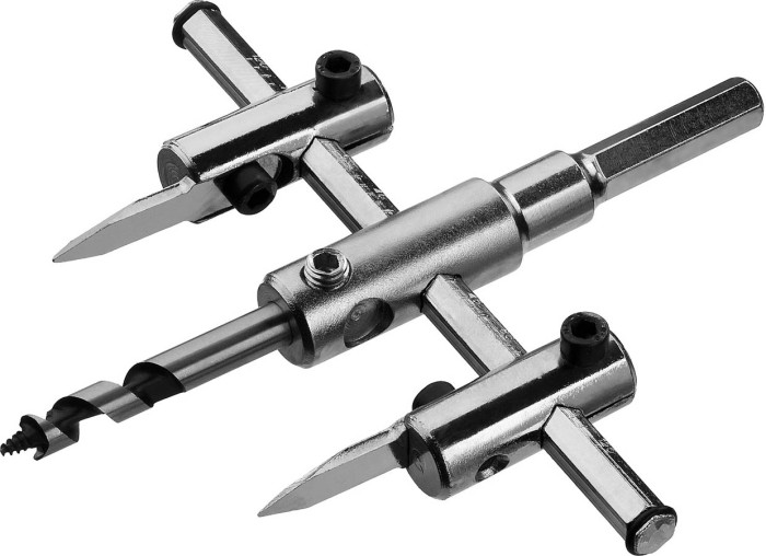 ЗУБР  30-120 мм, глубина реза 30 мм, сверло по дереву регулируемое 29440-120