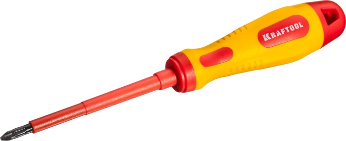 KRAFTOOL PH2х100 мм, отвертка высоковольтная 250084-2-100
