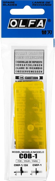 OLFA 5 мм, лезвие перовое OL-COB-1