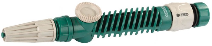 RACO плавная регулировка, с вентилем, с соединителем 1/2&quot;, пластиковый, наконечник поливочный 411C 4255-55/411C