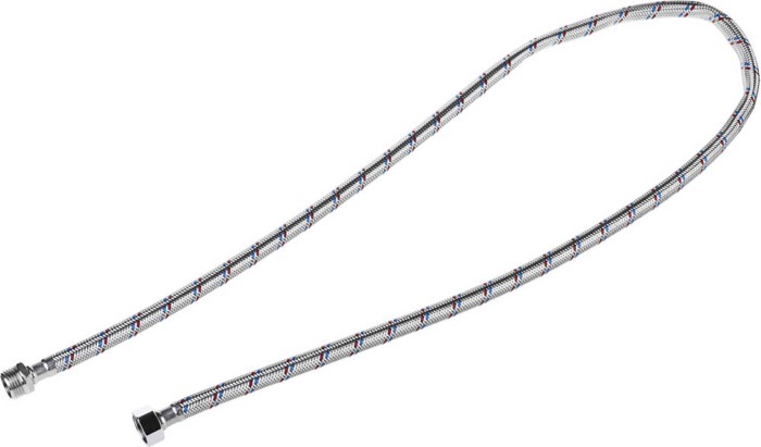 STAYER 1/2&quot;, 1.2 м, оплетка из нержавеющей стали, подводка гибкая для воды 51015-G/S-120