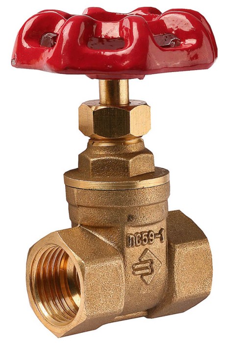 Клиновая задвижка ЗУБР Ø 1/2″ ручка-вентиль 51212-1/2