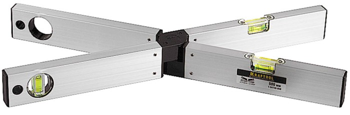 KRAFTOOL MASS LEVEL 500 мм, поверхностный раскладной уровень 1-34730-050