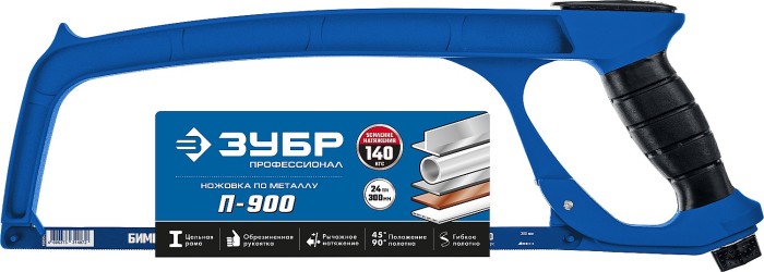 ЗУБР 300 мм, 140 кгс, ножовка по металлу П-900 15776_z02 Профессионал