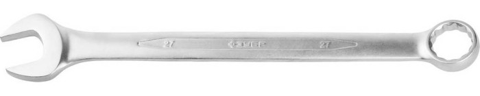 ЗУБР 27 мм, комбинированный гаечный ключ 27022-27