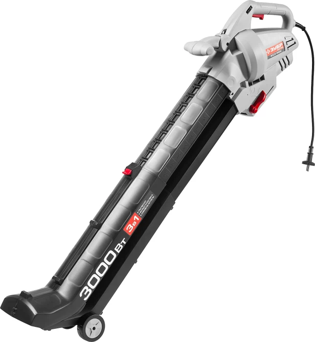 ЗУБР 3000 Вт, 75 м/с, 810 м3/ч, пылесос-воздуходувка садовый электрический ЗПСЭ-3000