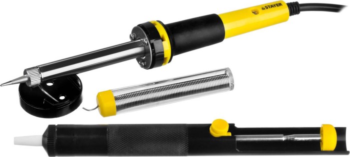 STAYER 30 Вт, 4 предмета, набор для паяльных работ Proterm 55316-30-H4 Professional