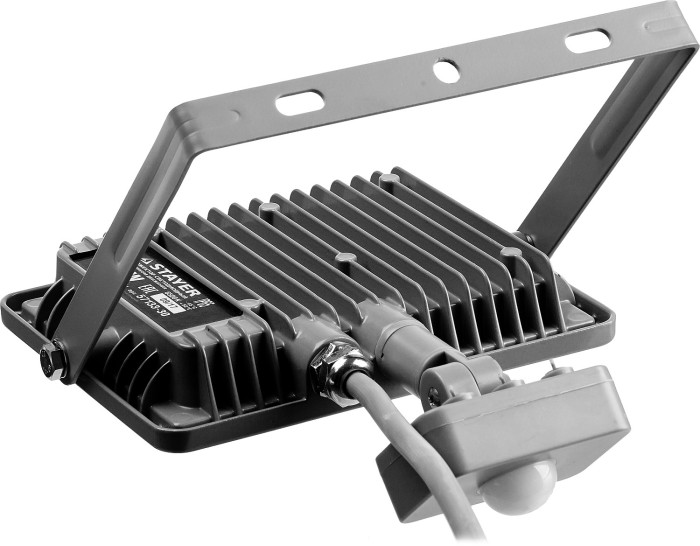 STAYER 30 Вт, LEDPro, датчик движения, прожектор светодиодный 57133-30