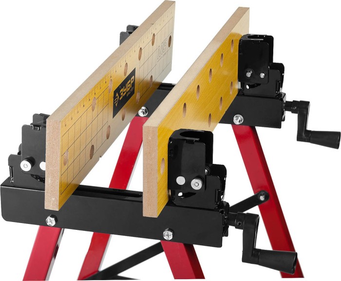 ЗУБР 605 х 635 х 795 мм, верстак столярный складной М-500 38726 Мастер