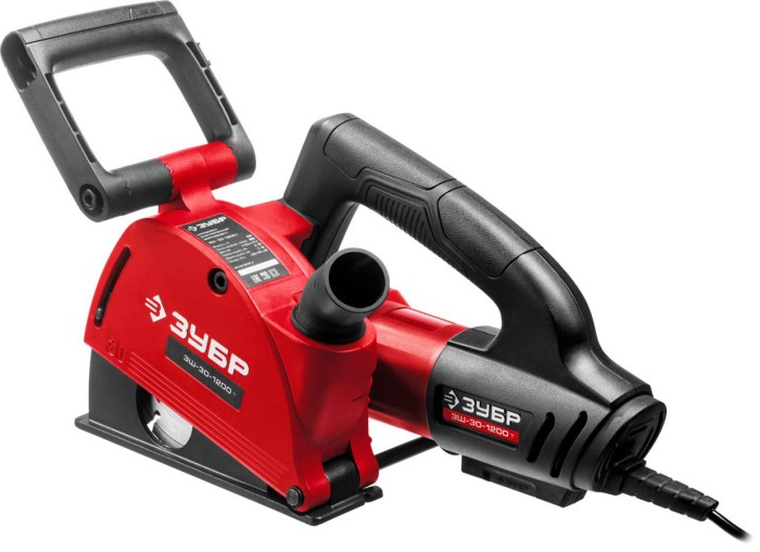 ЗУБР 1200 Вт, 8800 об/мин, 10-45 мм, штроборез электрический ЗШ-30-1200 Т Мастер