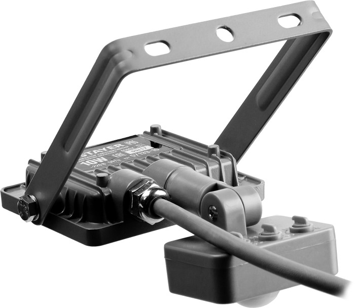 STAYER 10 Вт, LEDPro, датчик движения, прожектор светодиодный 57133-10