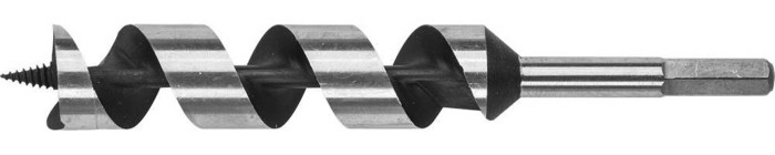 ЗУБР d=32 х 235 мм, HEX хвостовик, сверло по дереву, спираль Левиса 2948-235-32