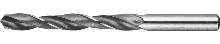 ЗУБР Ø 10.5 x 133 мм, сталь Р6М5, класс В, сверло по металлу 4-29621-133-10.5 Мастер