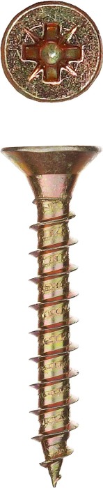 ЗУБР 35 х 3.5 мм, 500 шт., желтый цинк, СУ-Ж саморезы универсальные по дереву 4-300391-35-035 Мастер