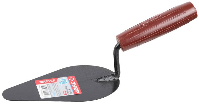 ЗУБР 180 мм, пластмассовая ручка, кельма плиточника 08215-4