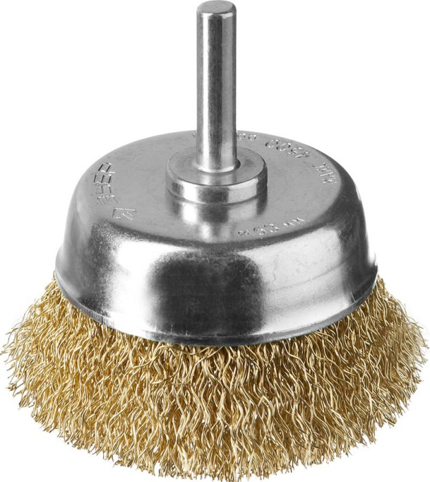 ЗУБР  63 мм, проволока 0.3 мм, щетка чашечная для дрели 3525-063_z02 Профессионал