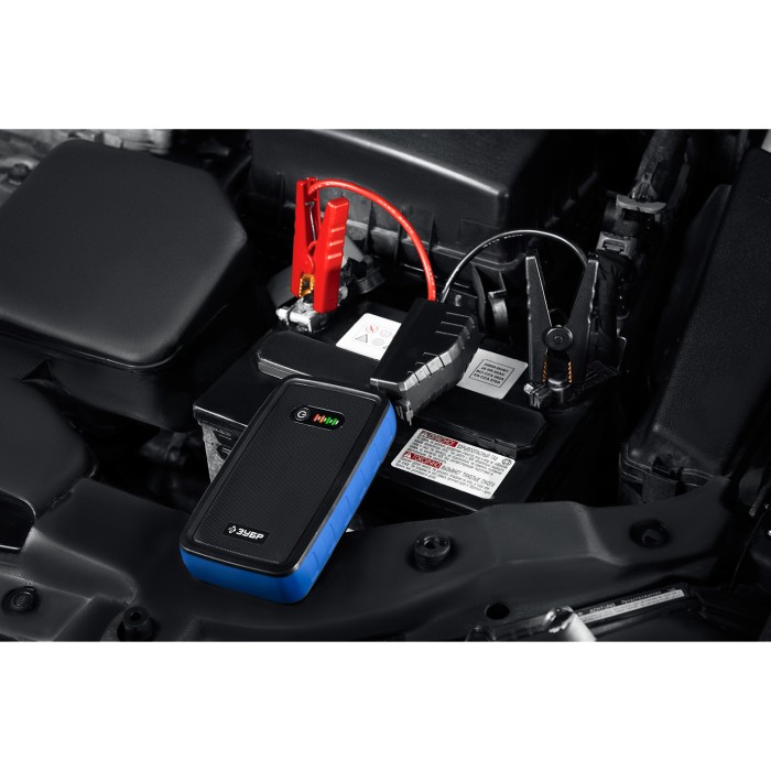 ЗУБР 12 В, макс. 800А, аккумуляторное пусковое устройство АПУ-800 59319