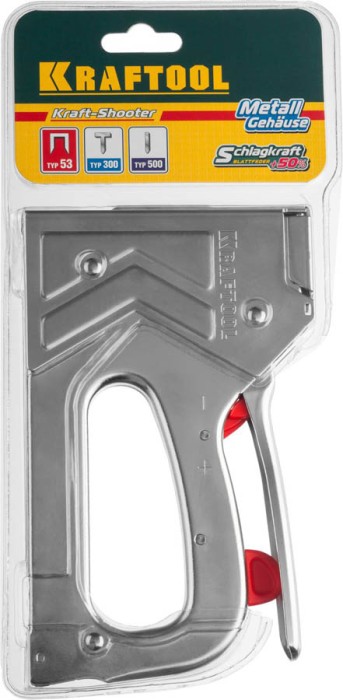 KRAFTOOL скобы тип 53, 300, 500, степлер для скоб 3-в-1 GRAND-53 3180