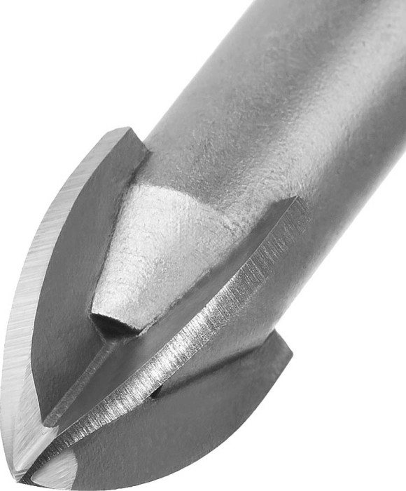 ЗУБР  3 мм, 4-х резцовый, длина 65 мм, шестигранный хвостовик, сверло по стеклу и кафелю 29845-03_z01