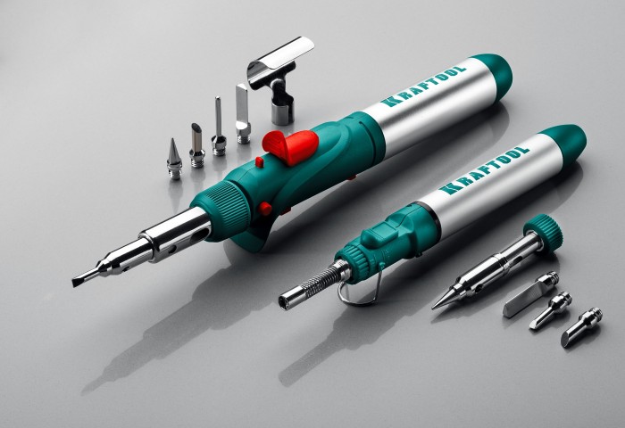 KRAFTOOL 3 в 1, 1300°C, паяльник газовый 55504-H3