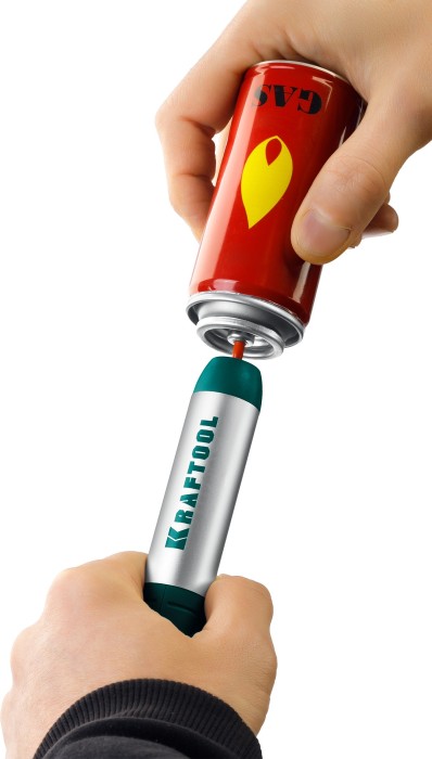 KRAFTOOL 3 в 1, 1300°C, паяльник газовый 55504-H3