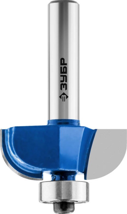 ЗУБР 31.8 x 14 мм, радиус 9.5 мм, фреза кромочная калевочная №2 28702-31.8 Профессионал