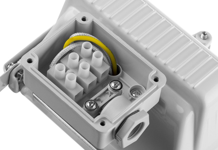 STAYER 150 Вт, MAXLight, с дугой крепления под установку, белый, прожектор галогенный 57101-W