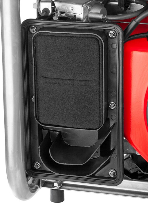 ЗУБР 4/4.5 кВт, однофазный, синхронный, щеточный, генератор бензиновый ЗЭСБ-4500-Э