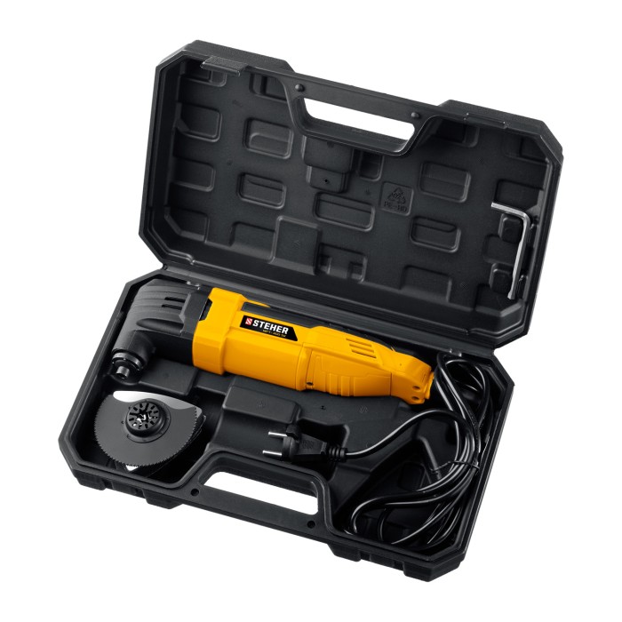 STEHER 400 Вт, кейс, реноватор с набором насадок MFT-400 SK