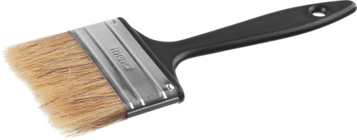 СИБИН 75 мм, 3&quot;, щетина смешанная, кисть плоская УНИВЕРСАЛ 01008-075