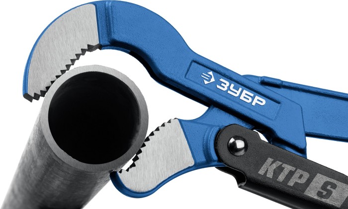 ЗУБР №0, изогнутые губки, ключ трубный КТР-S 27336-0_z02 Профессионал