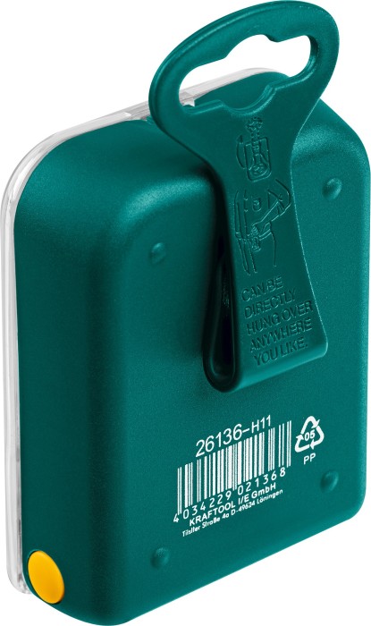 KRAFTOOL 11 шт., кейс пластиковый, мобильный бит бокс 26136-H11 Профессионал