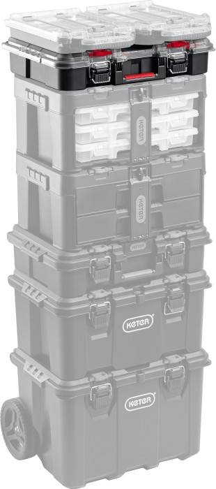 Keter 21", ящик-органайзер STACK'N'ROLL 38399
