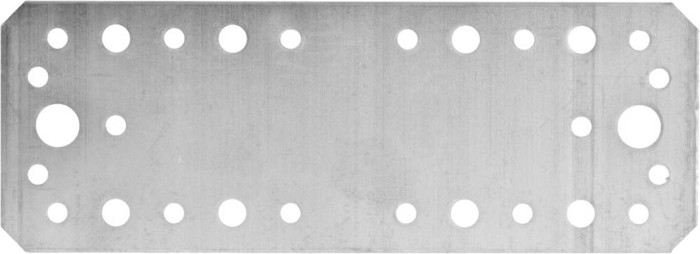 ЗУБР 180 х 65 х 2 мм, 20 шт., крепежная пластина КП-2.0 310235-180-65