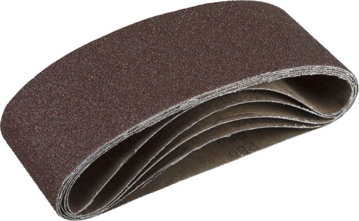 ЗУБР P80, 75х457 мм, 5 шт., на тканевой основе, лента шлифовальная бесконечная для ЛШМ 35341-080 Стандарт