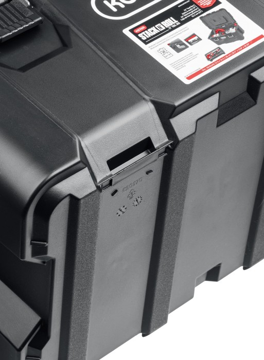 Keter 21", ящик с крышкой STACK'N'ROLL 38398