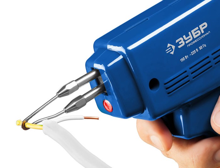 ЗУБР 5 предметов, 150 Вт, набор для паяльных работ 55412-H4_z01 Профессионал