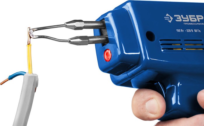 ЗУБР 5 предметов, 150 Вт, набор для паяльных работ 55412-H4_z01 Профессионал