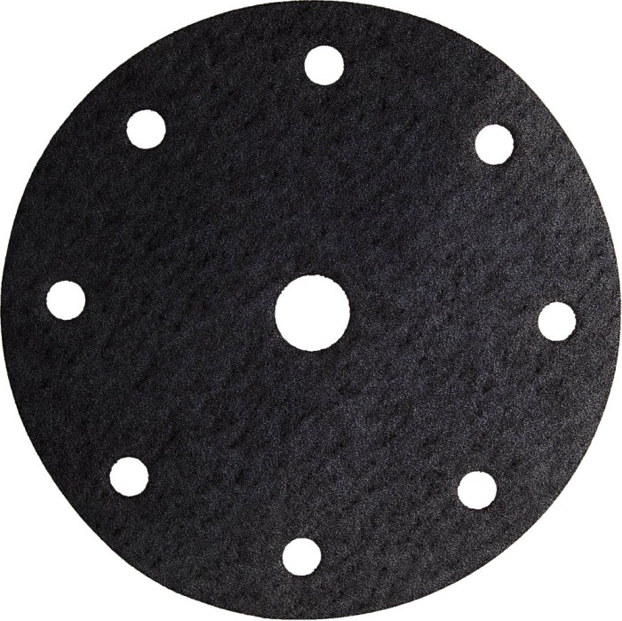 URAGAN 9 отв., P180, 150 мм, 50 шт., круг шлифовальный универсальный водостойкий на липучке 907-44114-180-50