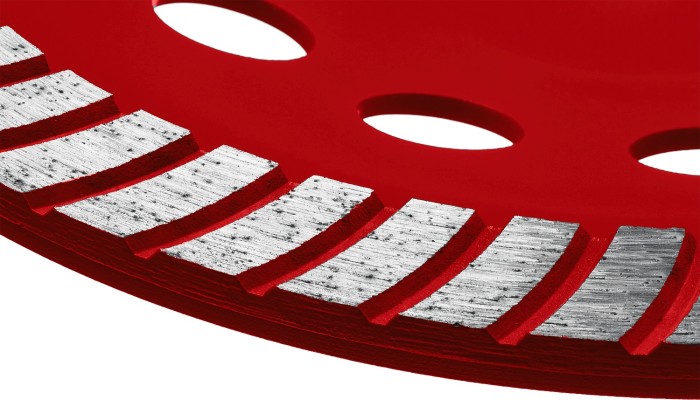 ЗУБР 230 мм, алмазная, сегментированная, шлифовальная чашка Турбо-Плюс 33375-230 МАСТЕР