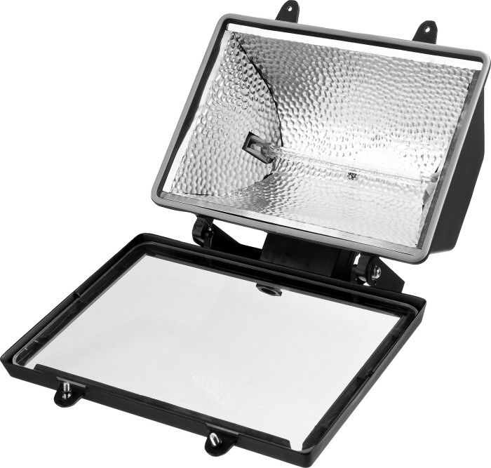 STAYER 1000 Вт, MAXLight, с дугой крепления под установку, черный, прожектор галогенный 57105-B