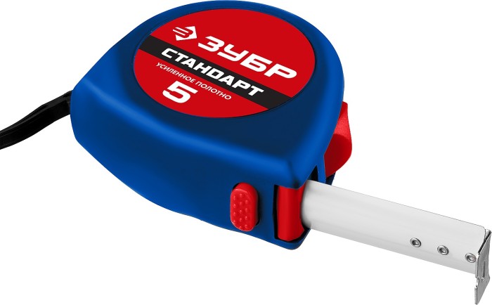 ЗУБР 5 м х 19 мм, рулетка 34016-5 Мастер